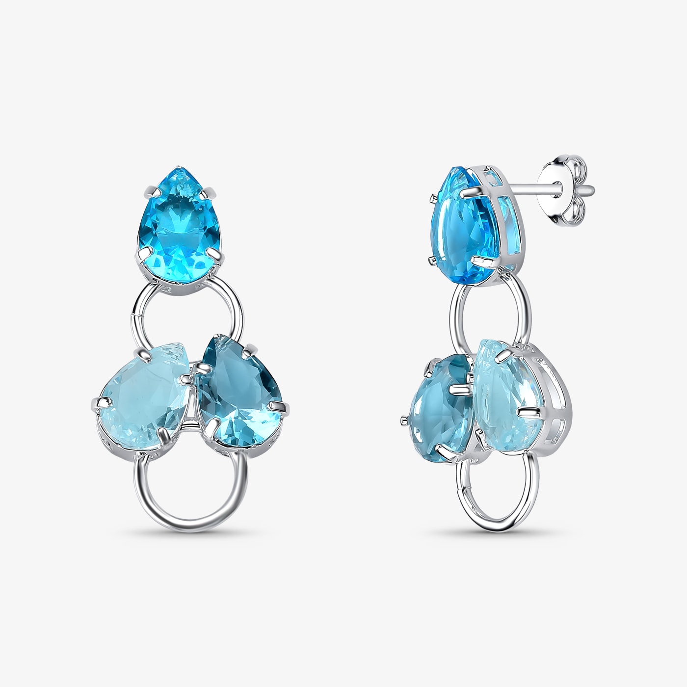 Brincos pequenos, médio, grande, ear cuff, pérola, com zircônia, cravejado, clic, trio de brincos 