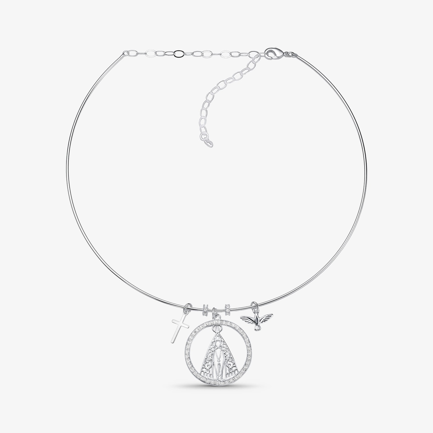 religiosa, aparecida, são jorge, espírito santo, medalha 