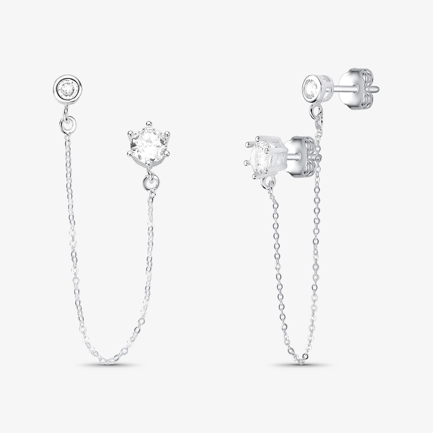 Brincos pequenos, médio, grande, ear cuff, pérola, com zircônia, cravejado, clic, trio de brincos 