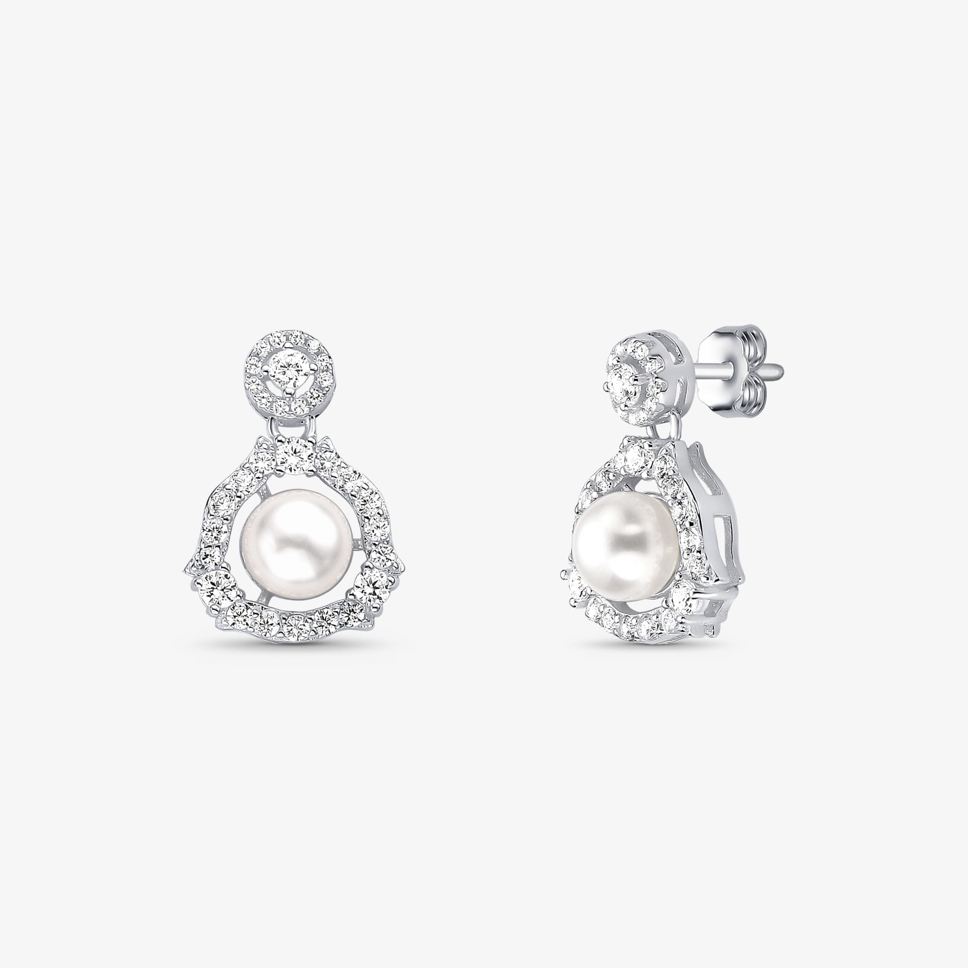 Brincos pequenos, médio, grande, ear cuff, pérola, com zircônia, cravejado, clic, trio de brincos 