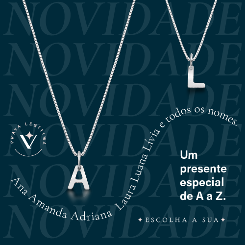 Colar Letra