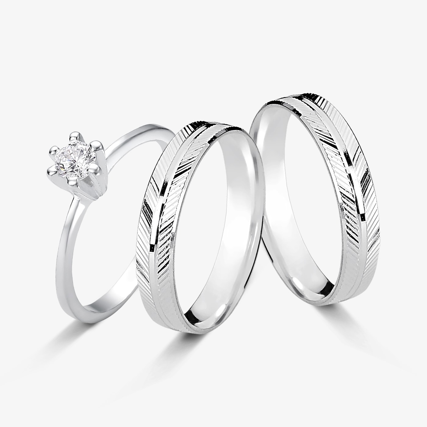 Alianças em prata, delicadas, modernas, cravejada, com pedra, compromisso, pode ser em prata fina ou mais bold 