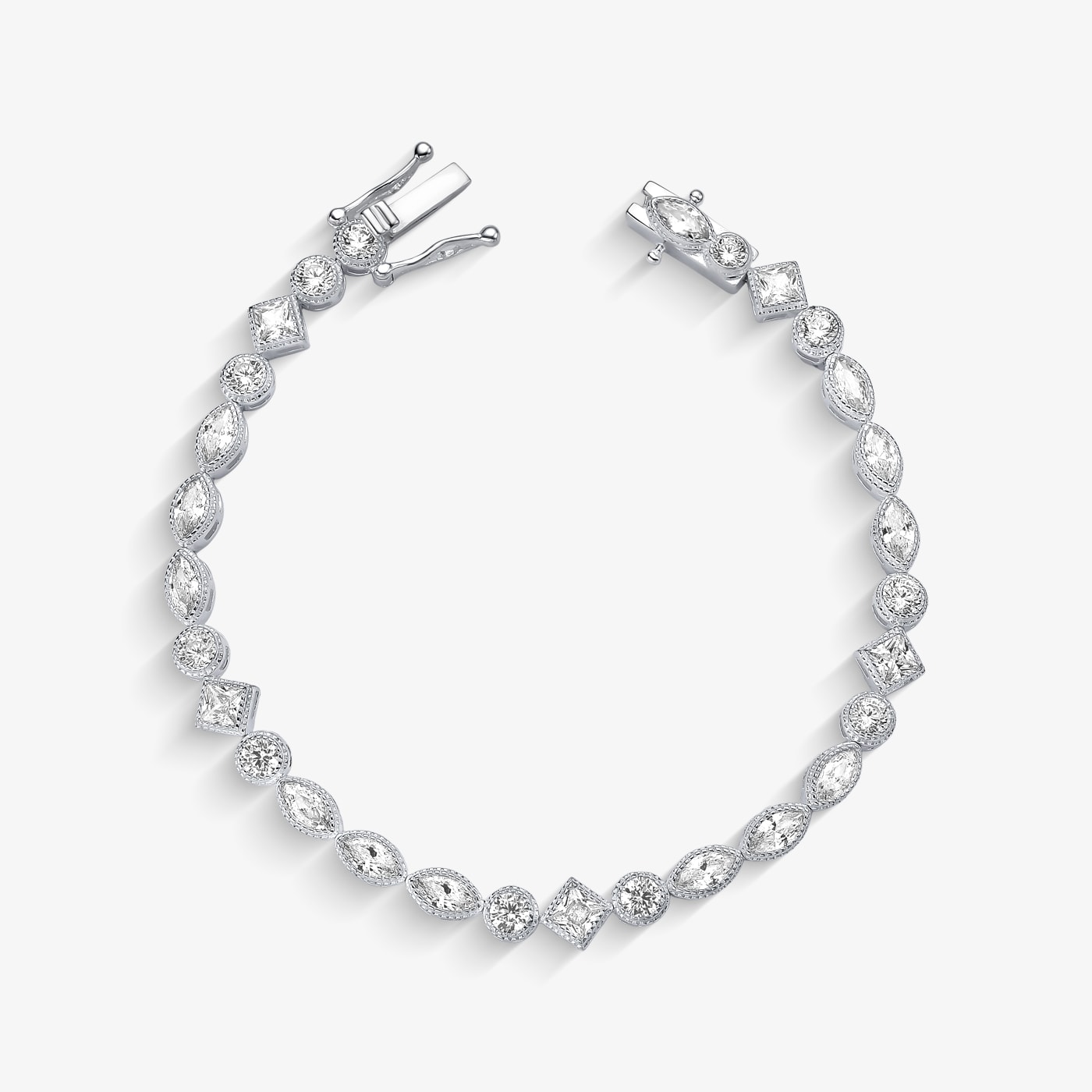 Pulseiras delicadas, bracelete, com pingentes, com pedras naturais 