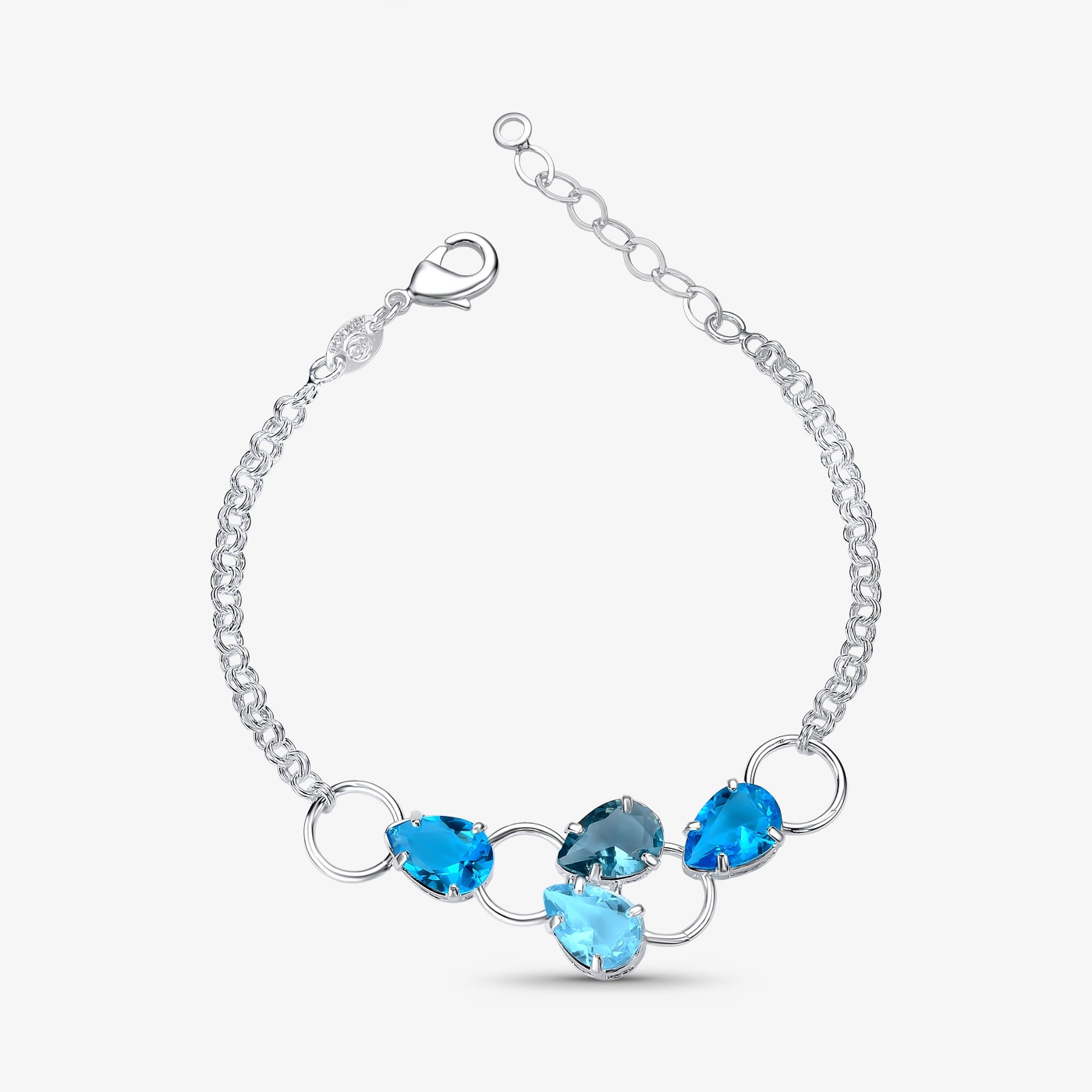 Pulseiras delicadas, bracelete, com pingentes, com pedras naturais 